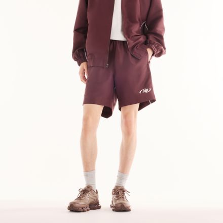 Trackside Woven Short 7", CHERRY LEATHER with TRUFFLE, MB62U39TYLR