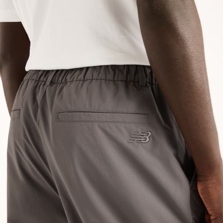 NB GREY ナイロンテーパードパンツ