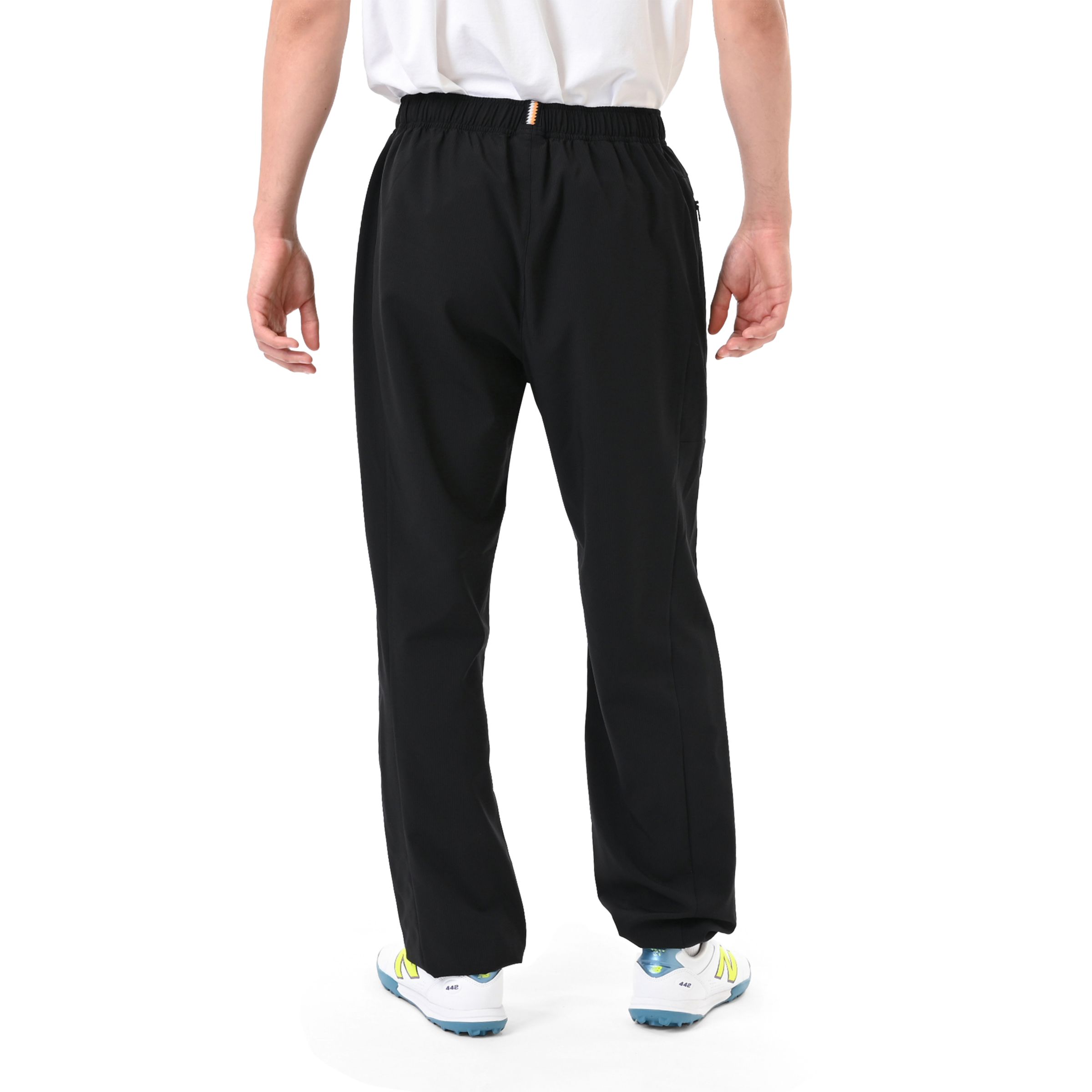 New Balance Black Out ストレッチ ウーブンパンツ, MB62V86FBK