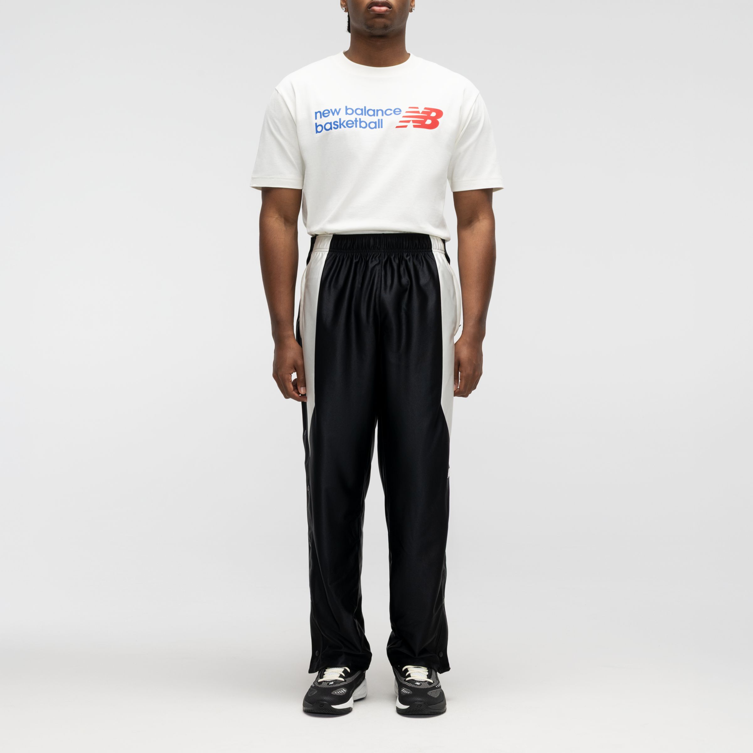 New Balance ウォームアップパンツ, MB62W9J2BK
