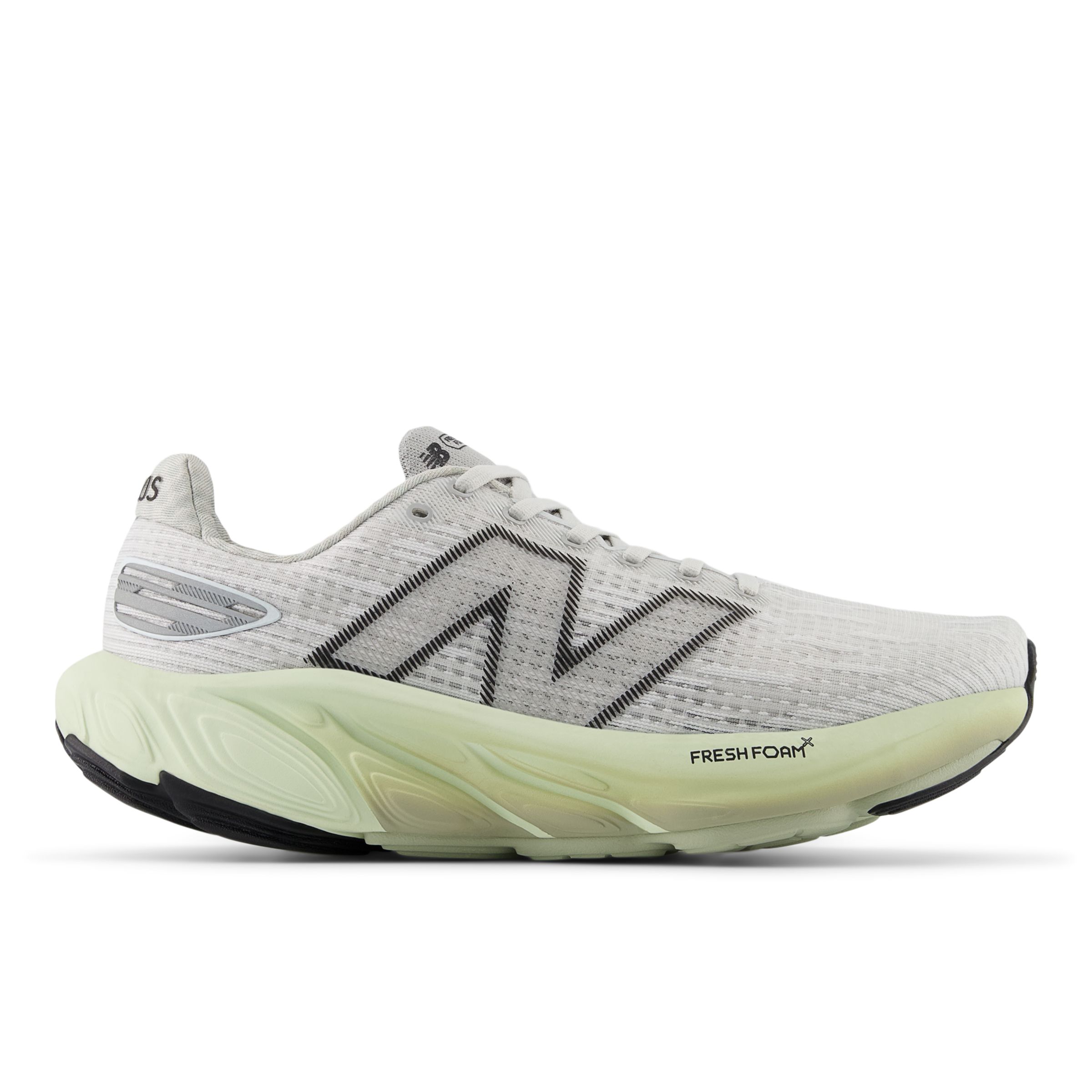 New Balance Men's Fresh Foam X Balos v1 in Grey/White Synthetic, size 6.5