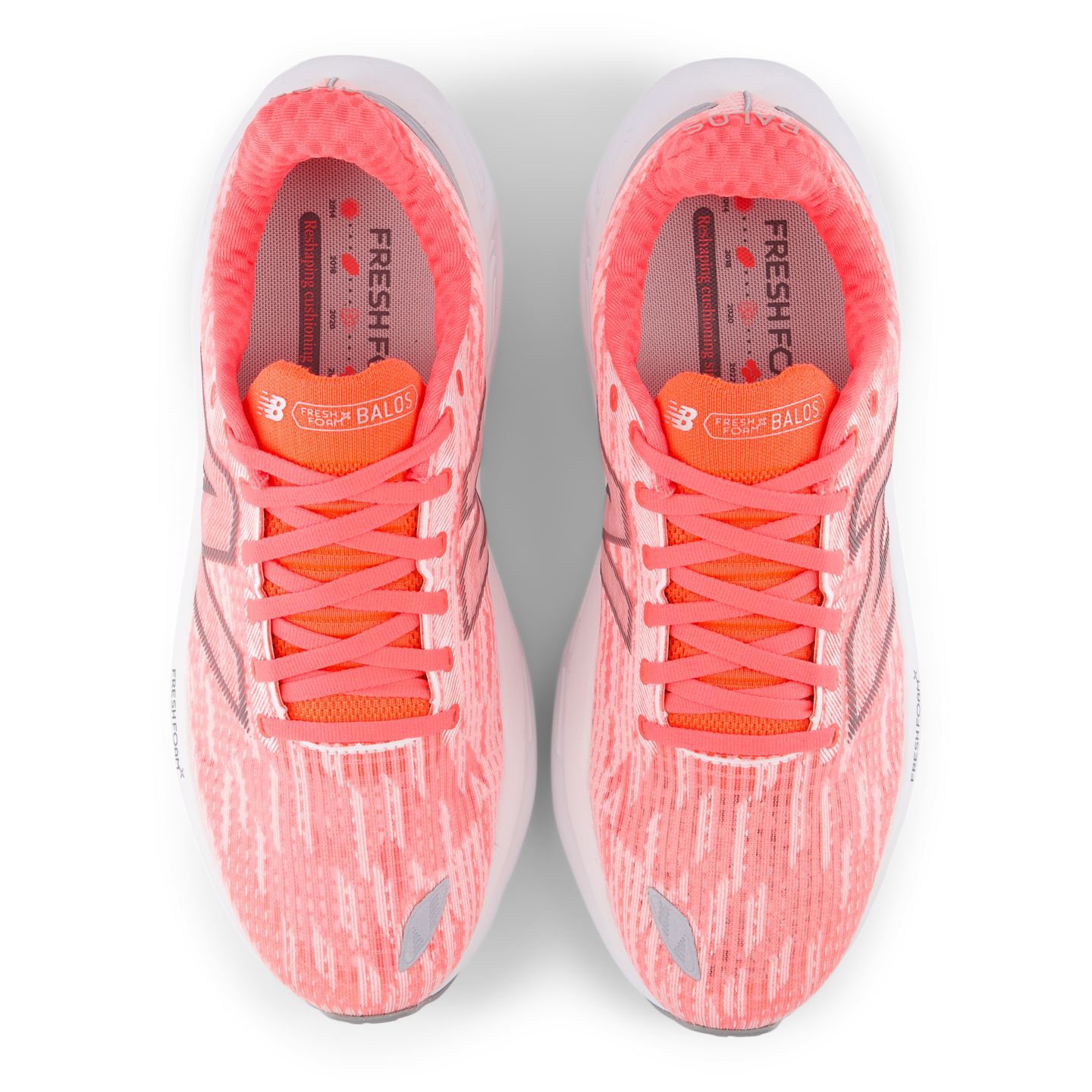Кроссовки New Balance Fresh Foam X Balos v1, цвет: Красный / Серый — фото 4