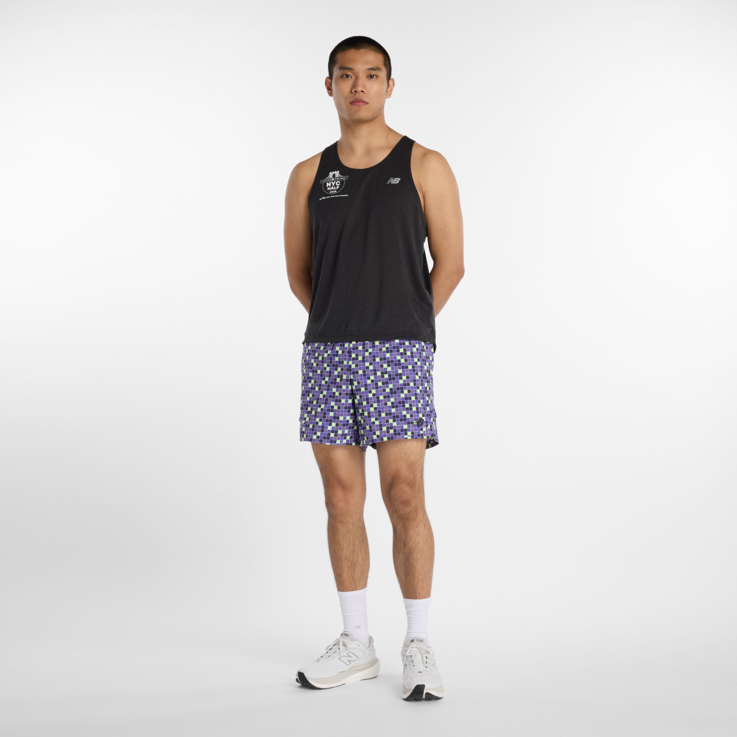 United Airlines NYC Half Printed RC Essential Run Short 5"