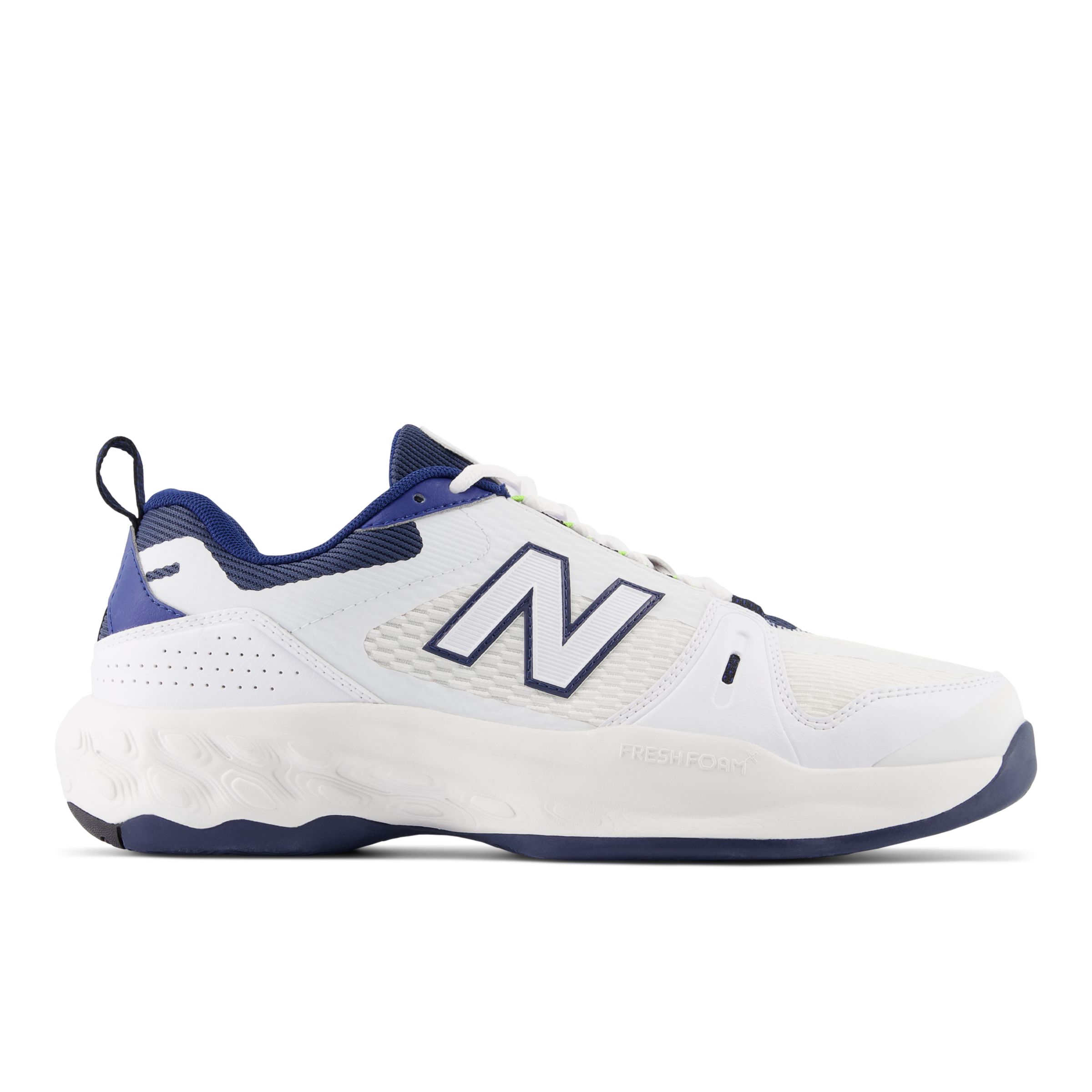 New balance white and navy hotsell