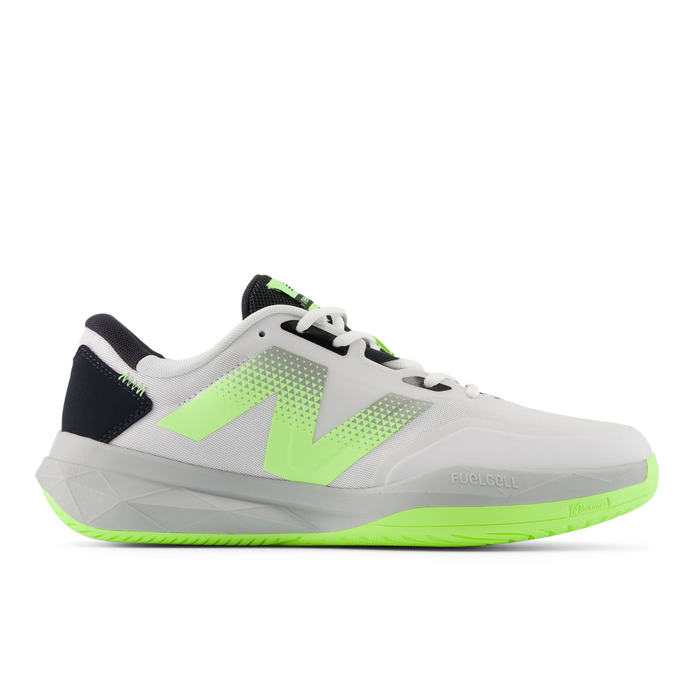 

New Balance Men's FuelCell 796v4 White/Green/Black - White/Green/Black