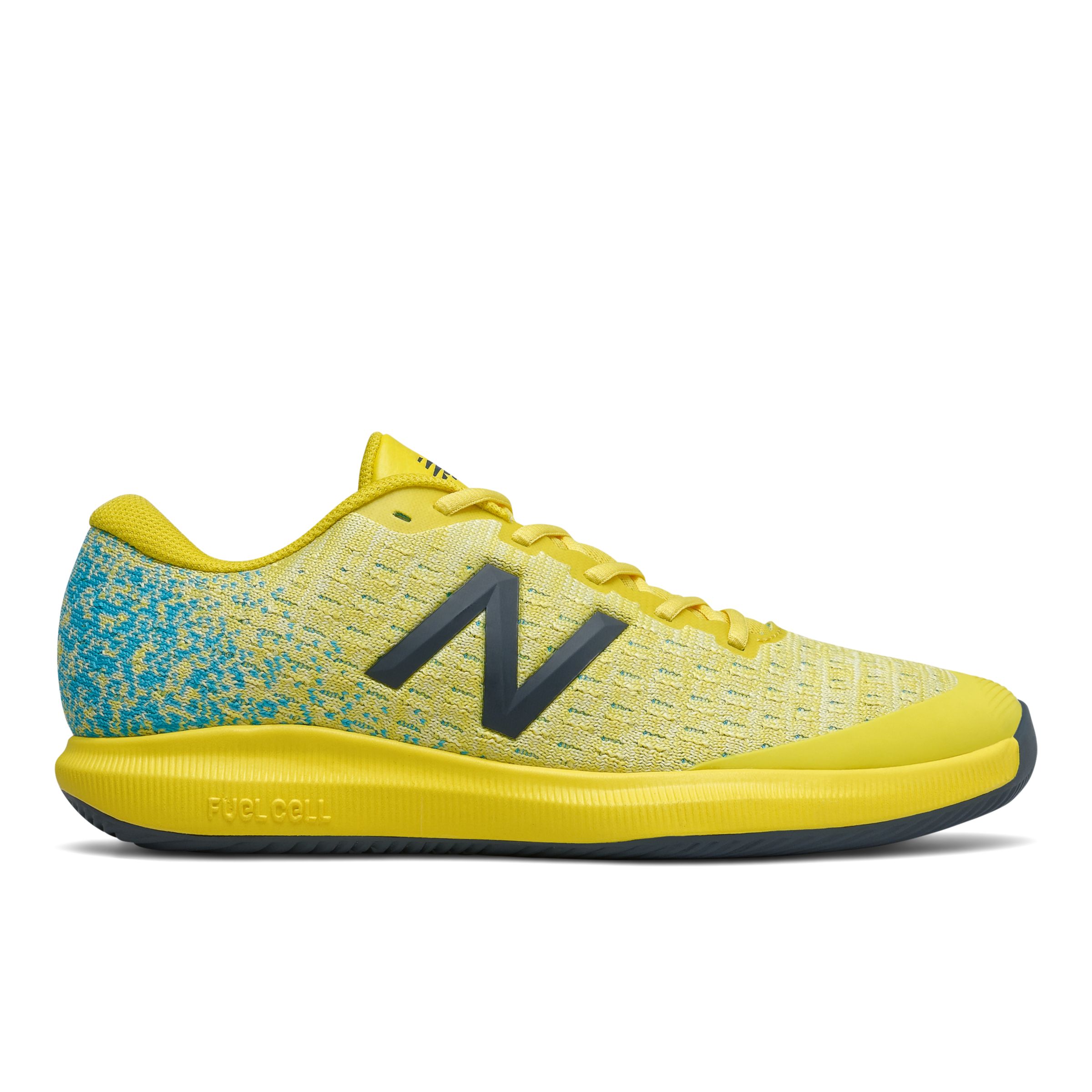 new balance yellow tennis shoes