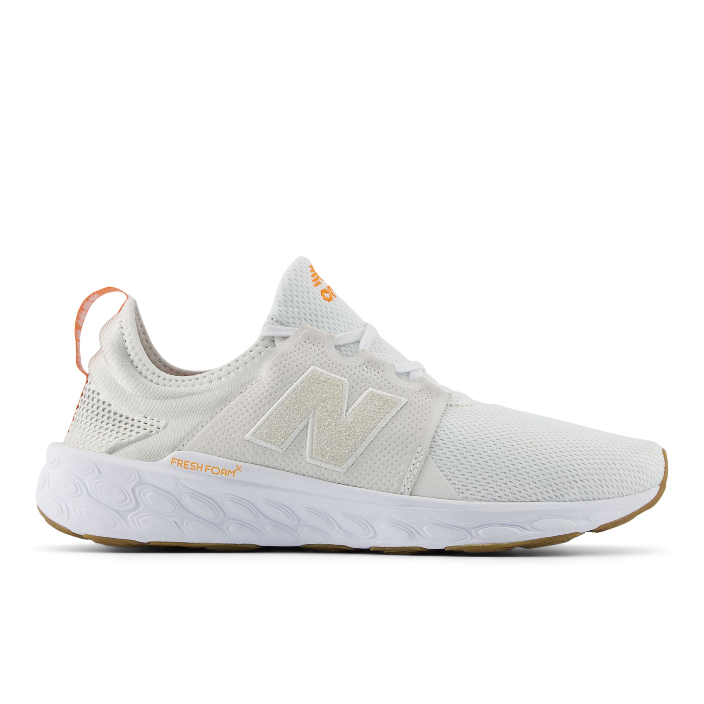 

New Balance Men's Fresh Foam X Cruz v3 White/Yellow - White/Yellow