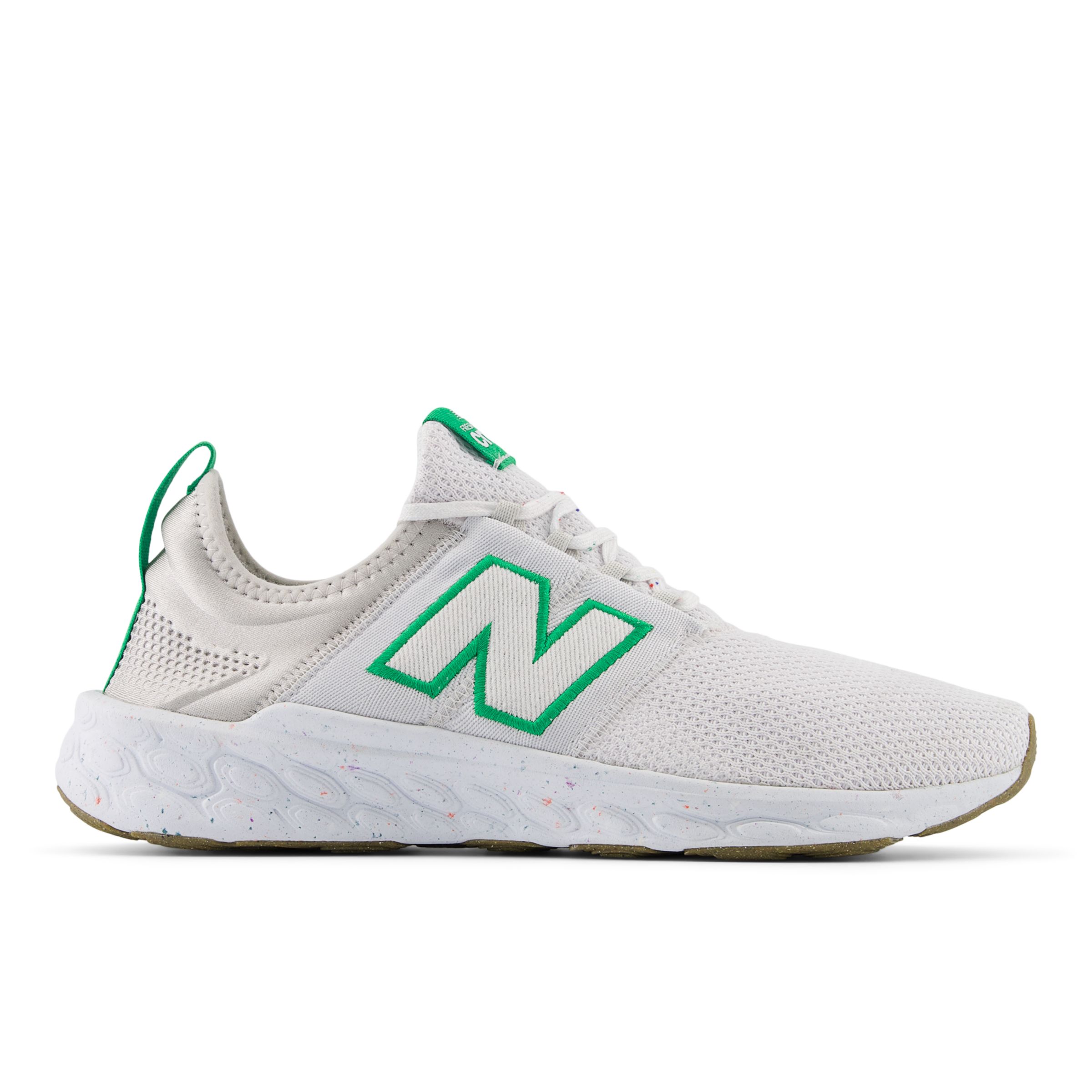 

New Balance Men's Fresh Foam X Cruz Artisan v3 White/Green/Grey/Beige - White/Green/Grey/Beige