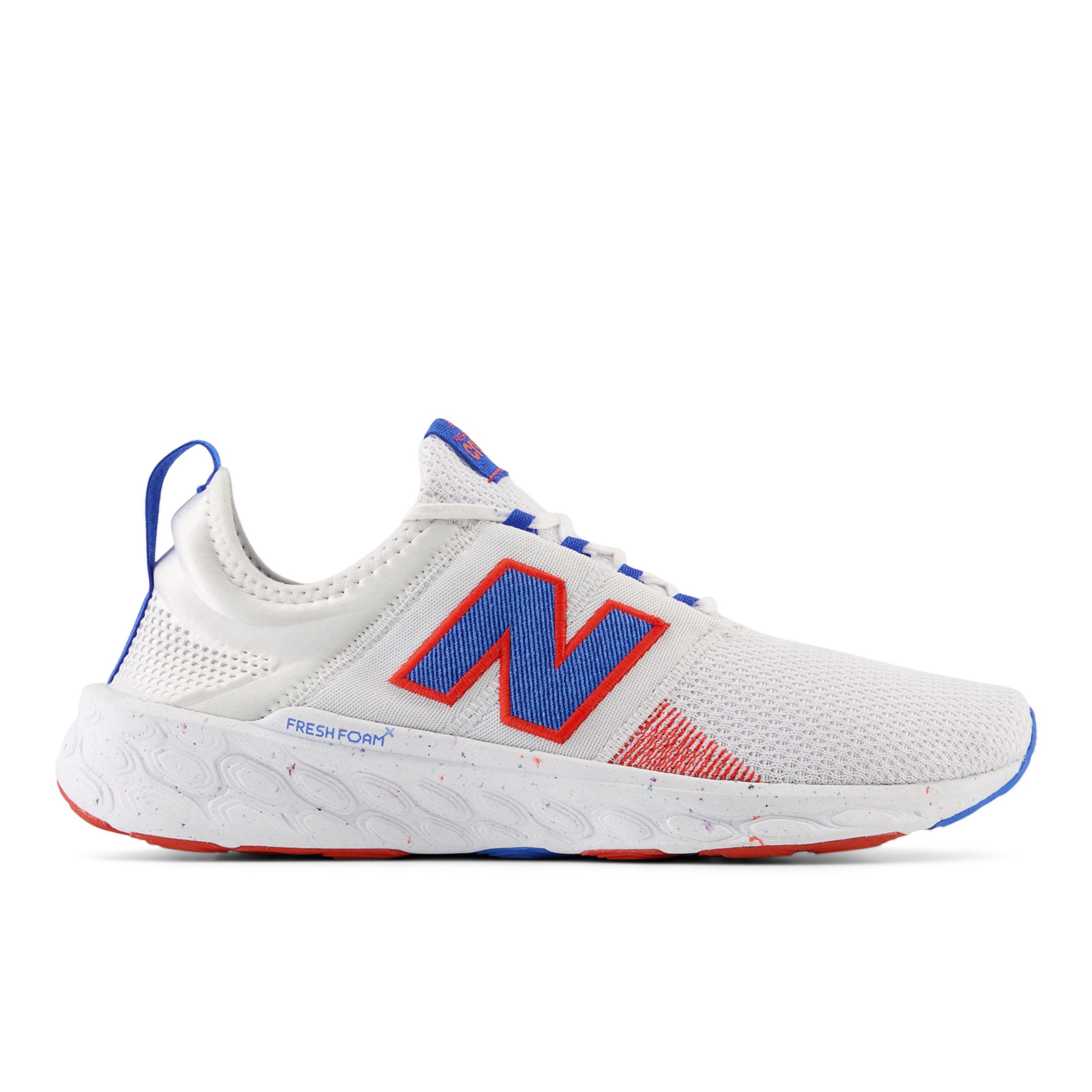 

New Balance Men's Fresh Foam X Cruz Artisan v3 White/Blue/Red - White/Blue/Red