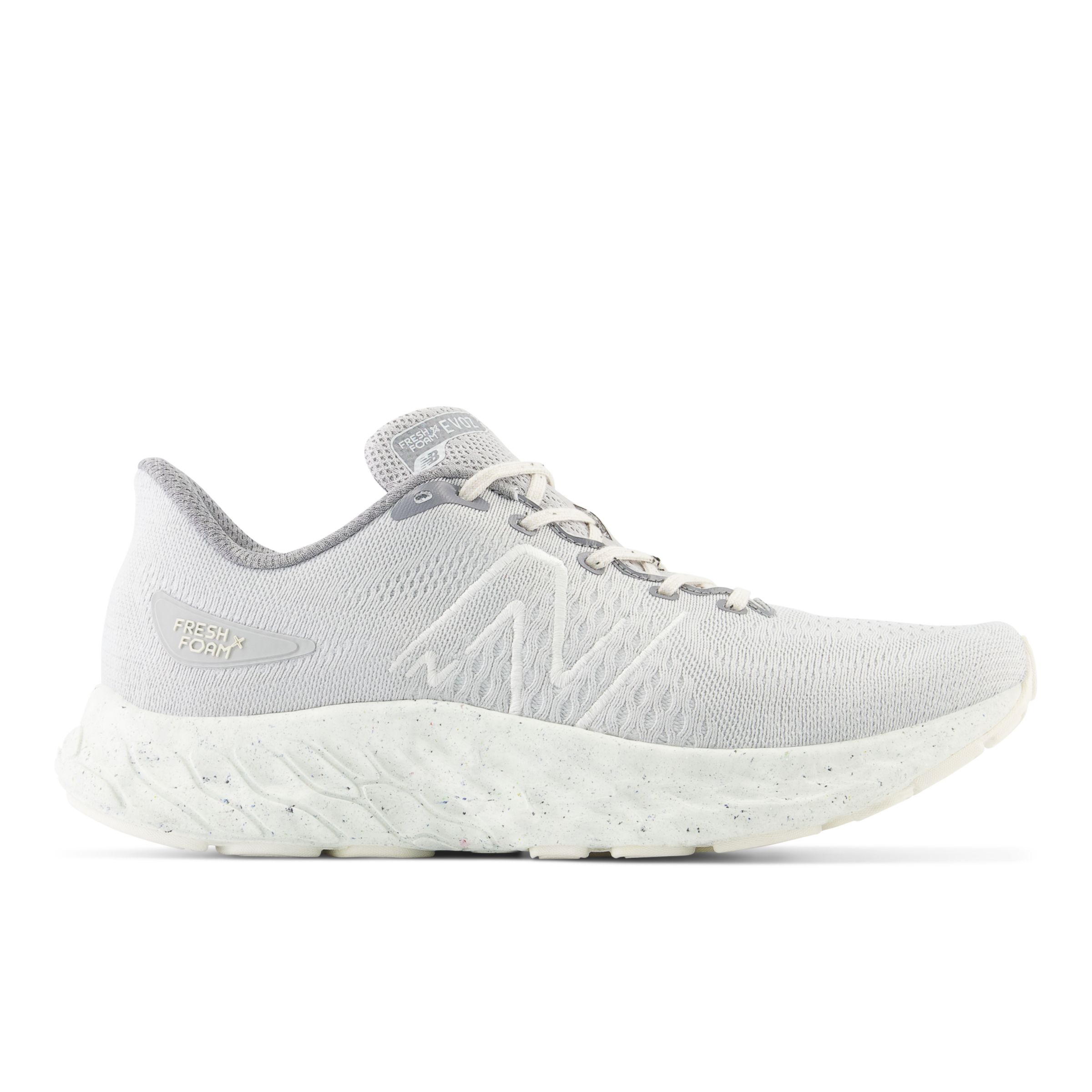 New Balance Men's Fresh Foam X EVOZ v3 in Grey/Beige Textile - MEVOZFG3