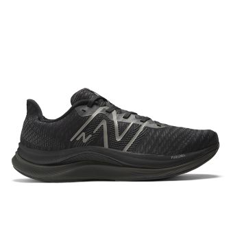 New balance black running on sale shoes