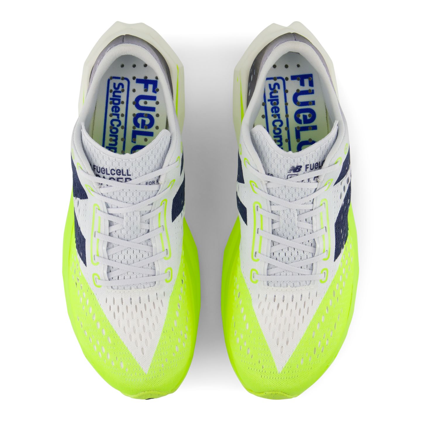 Женские кроссовки New Balance FuelCell SuperComp Pacer v2, цвет: Зелёный — фото 4