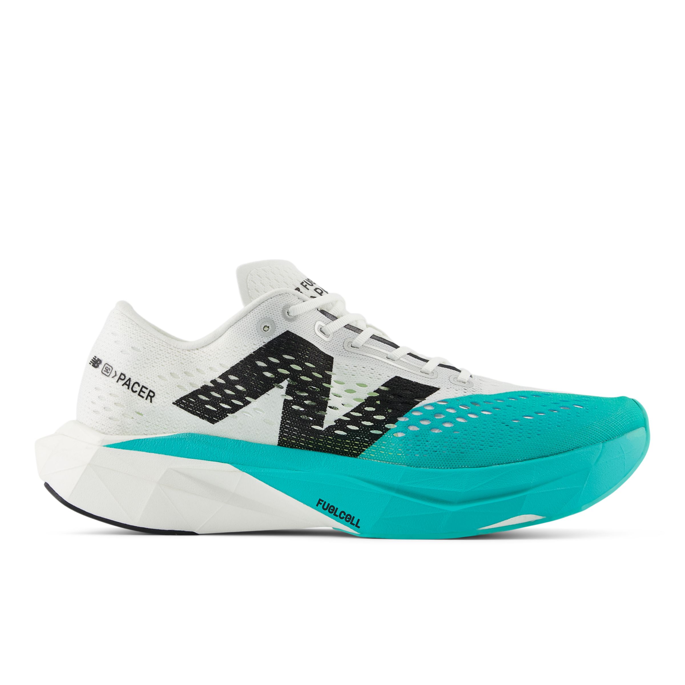 

New Balance Men's FuelCell SuperComp Pacer v2 Green/White/Black - Green/White/Black