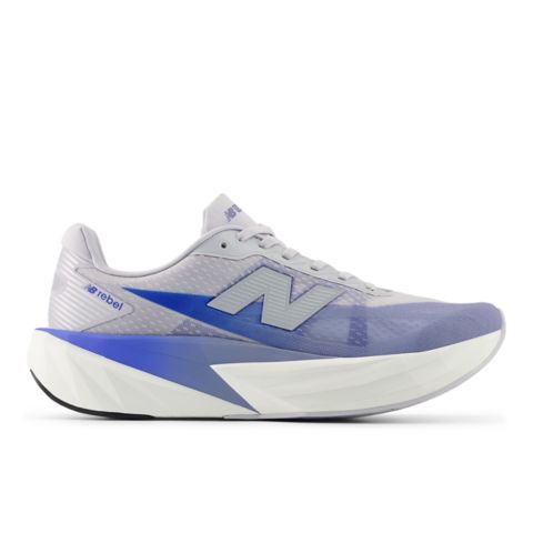 Женские кроссовки New Balance Cool Skies FuelCell Rebel v5, цвет: Серый / Синий