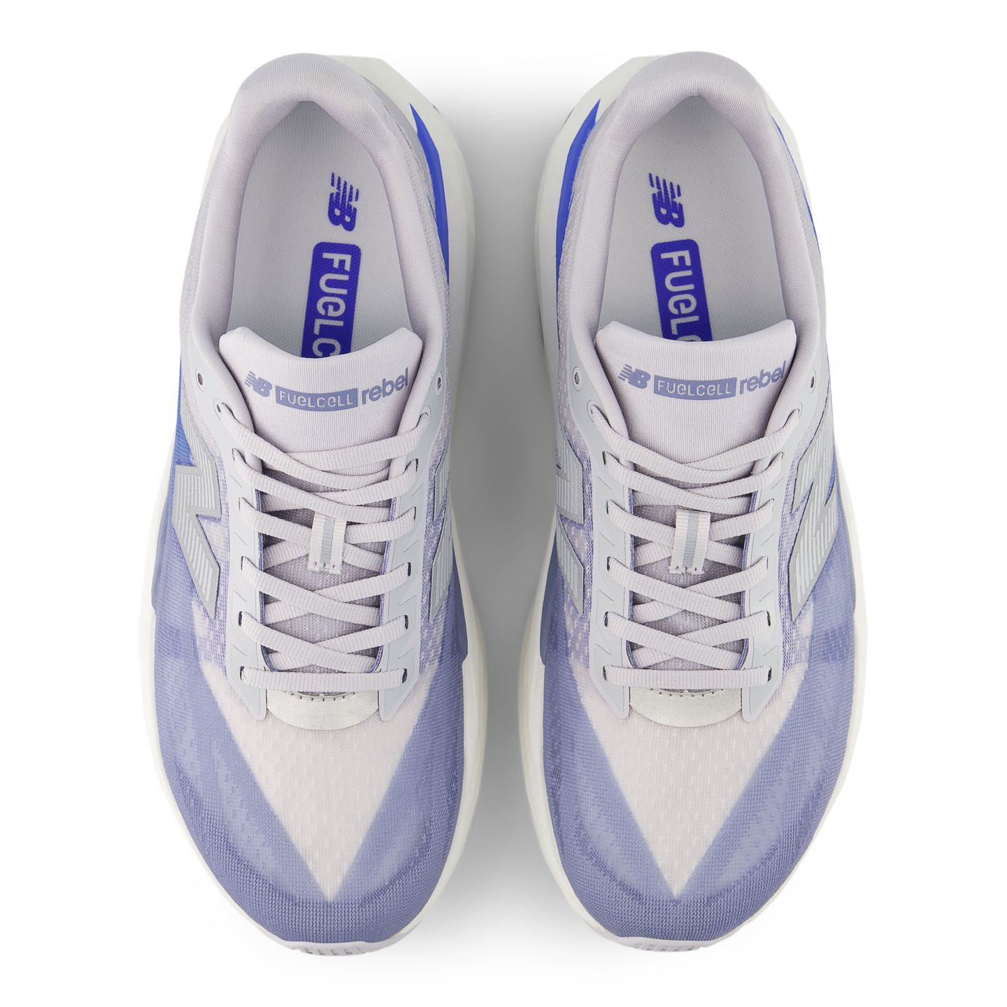 Женские кроссовки New Balance Cool Skies FuelCell Rebel v5, цвет: Серый / Синий — фото 3