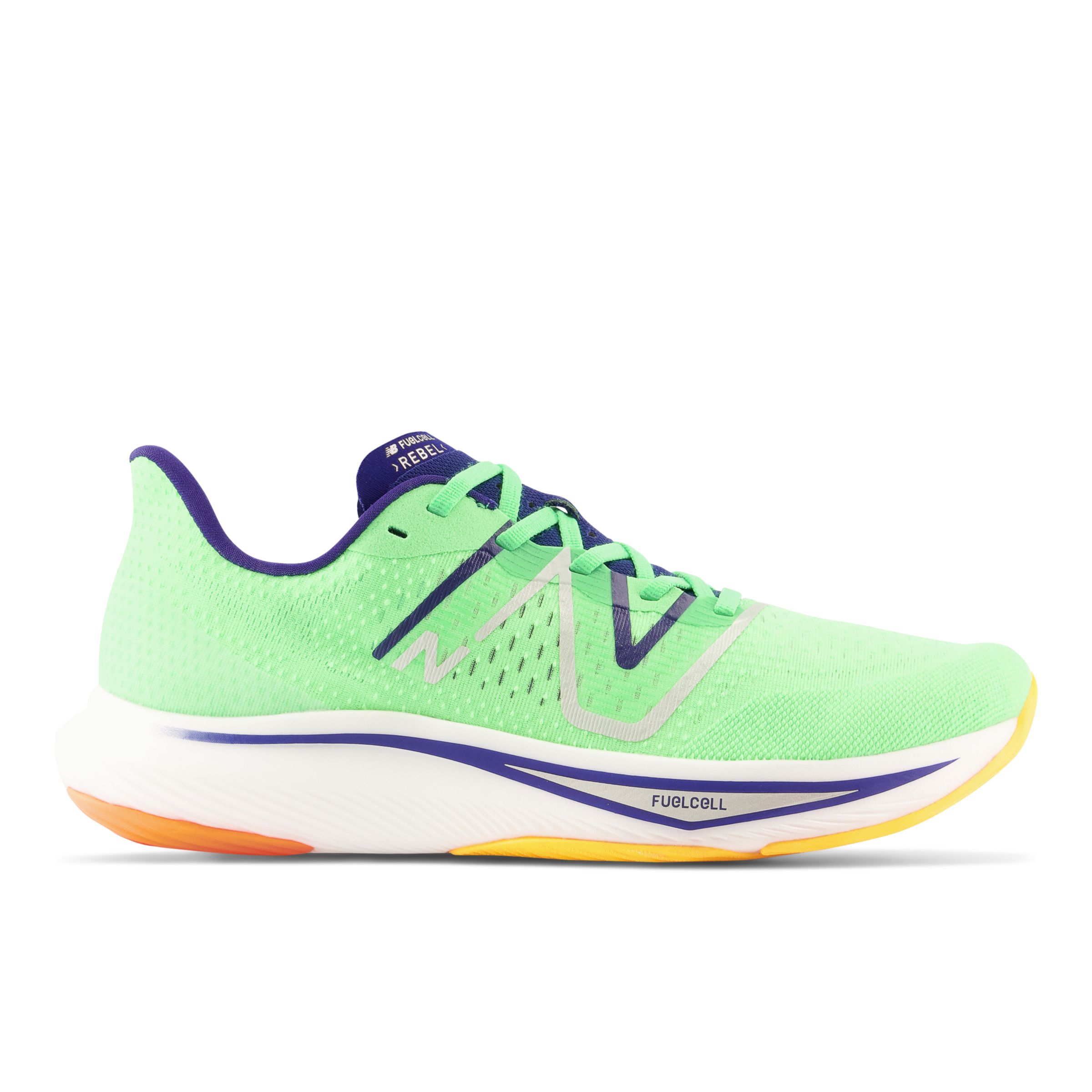 New Balance Men's FuelCell Rebel v3 - Green/Blue/Yellow - MFCXMM3