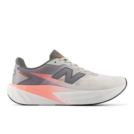 TCS NYC Marathon FuelCell Rebel v5, Grapefruit with Grey Matter with Poppy, MFCXNY5