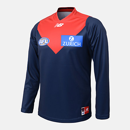 New Balance MFC RETAIL ADULT GUERNSEY L/S, MFMT0296BL image number null