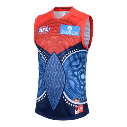 MFC Adult Indigenous Guernsey Home  S/S, BLUE, MFMT5322BL