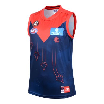 MFC Youth ANZAC Guernsey Home  S/S, BLUE, MFYT5312BL