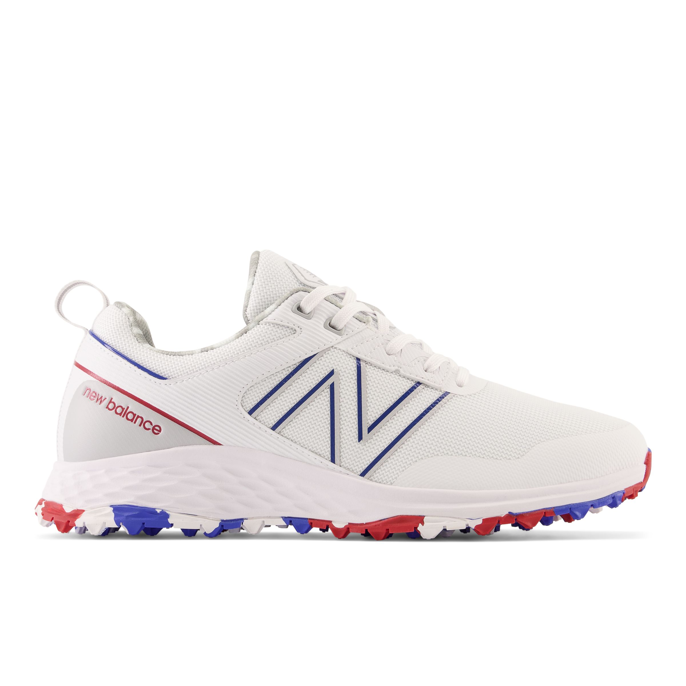 

New Balance Men's Fresh Foam Contend Golf Shoes White/Blue - White/Blue