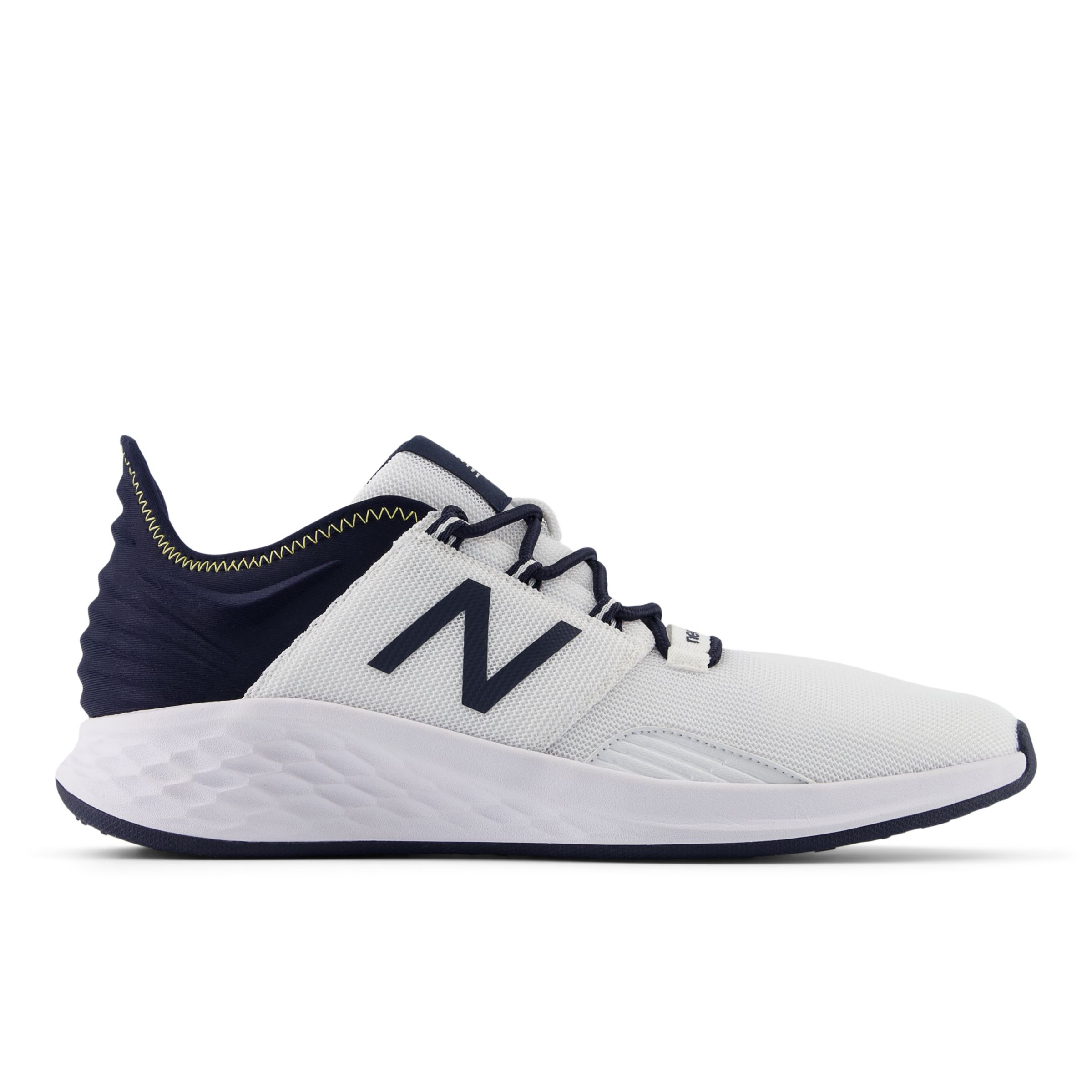 뉴발란스 New Balance Fresh Foam ROAV Golf Shoes,White with Navy