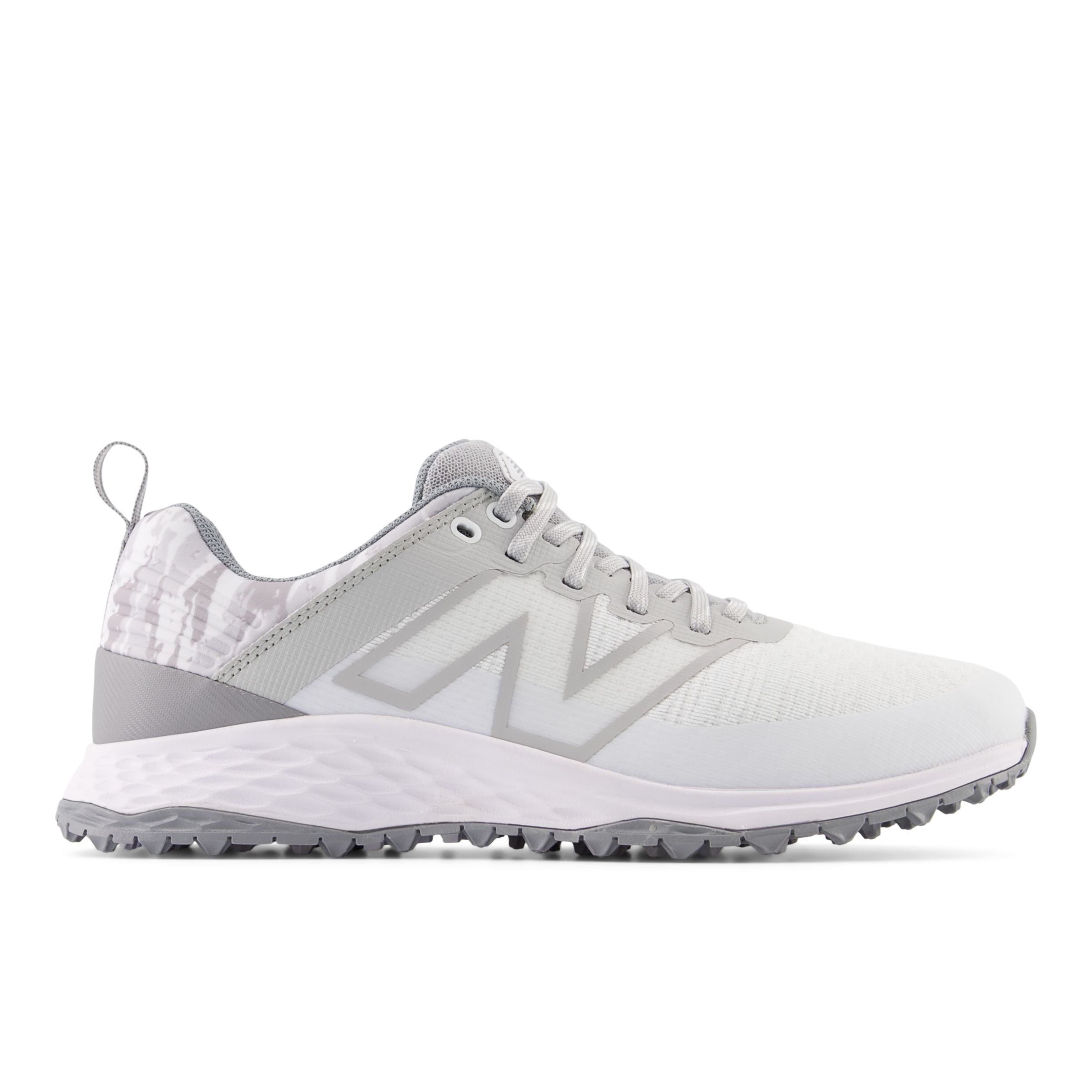 뉴발란스 골프화 New Balance Fresh Foam Contend v2 Golf Shoes,White with Grey