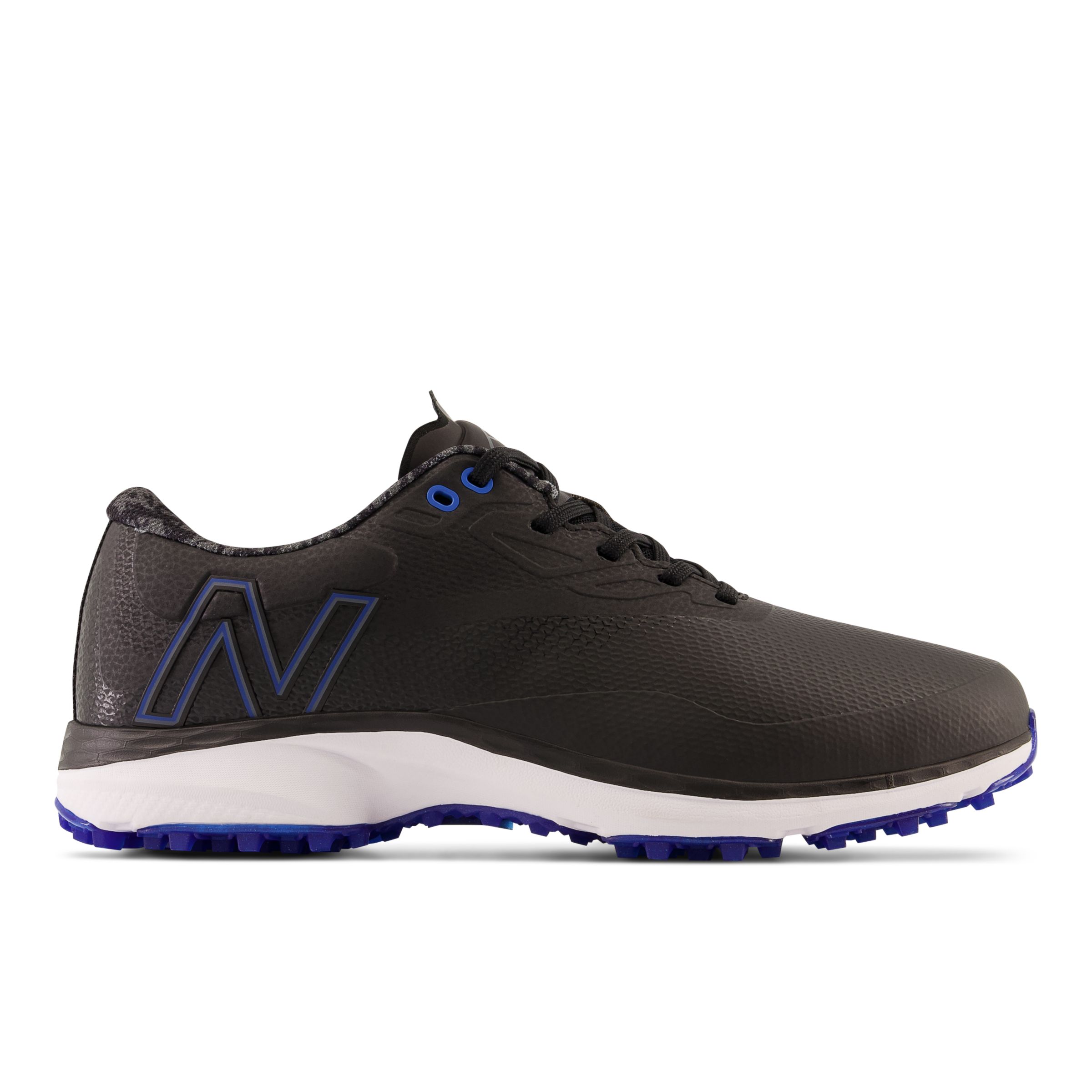 

New Balance Men's Fresh Foam X Defender SL Golf Shoes Black/Blue - Black/Blue