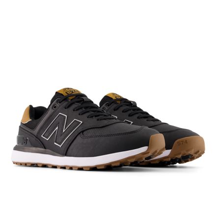 Jual New Balance 574 Men's Sneakers Shoes - Black (0888-NEWU574KBG