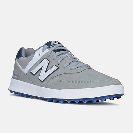 Men's 574 Greens Golf Shoes | Grey With White - New Balance
