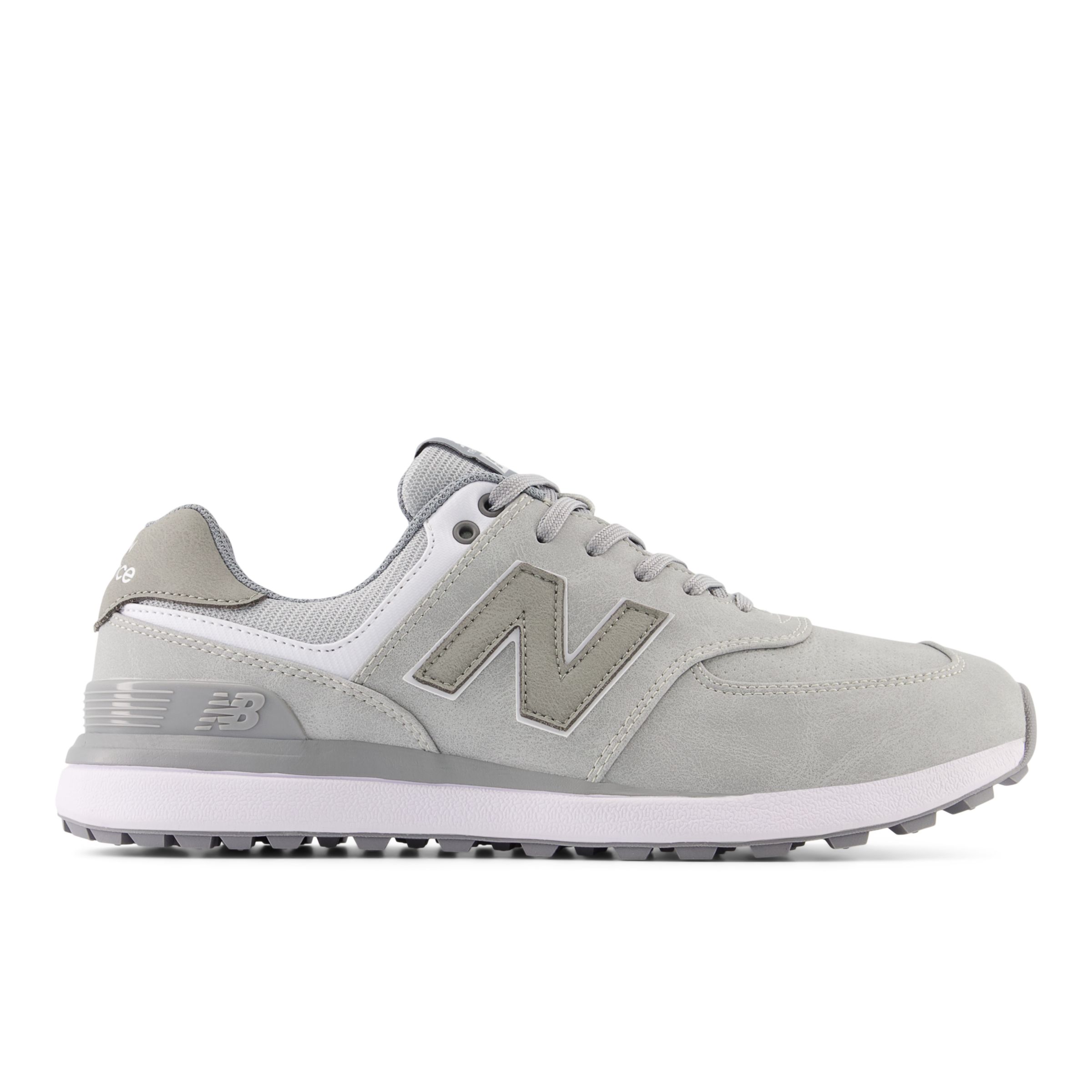 뉴발란스 골프화 New Balance 574 Greens v2 Golf Shoes,Light Grey with Grey