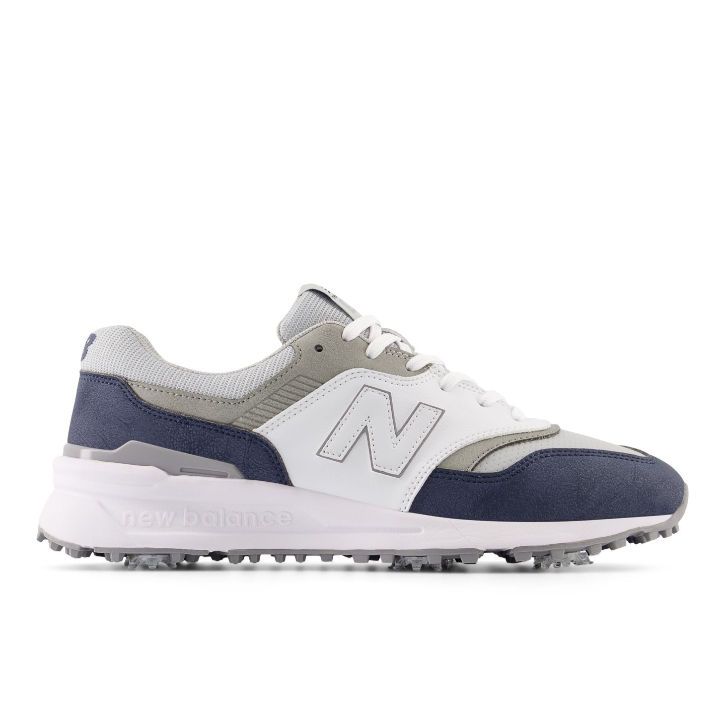 Мужские кроссовки New Balance 997 Golf, цвет: Тёмно-синий / Белый — фото 1