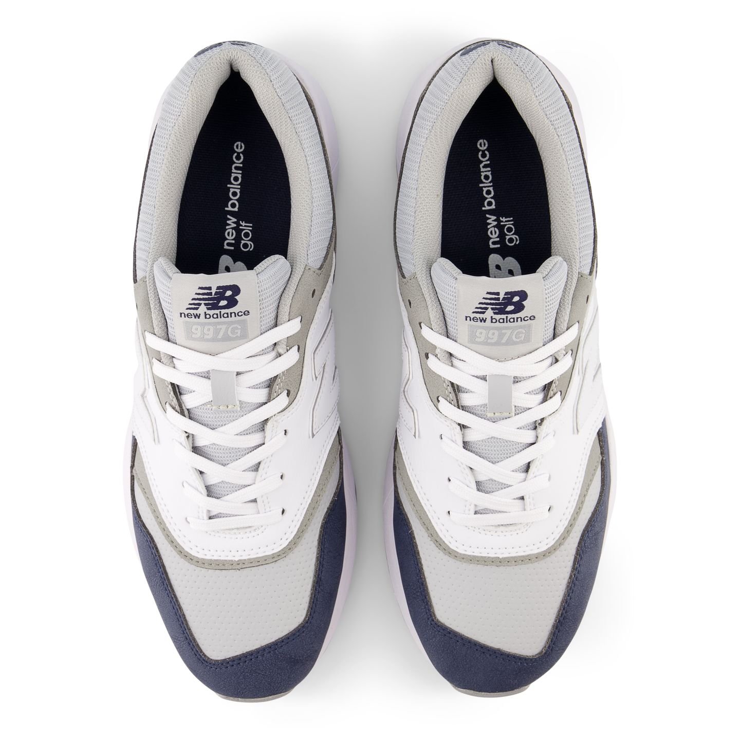 Мужские кроссовки New Balance 997 Golf, цвет: Тёмно-синий / Белый — фото 4