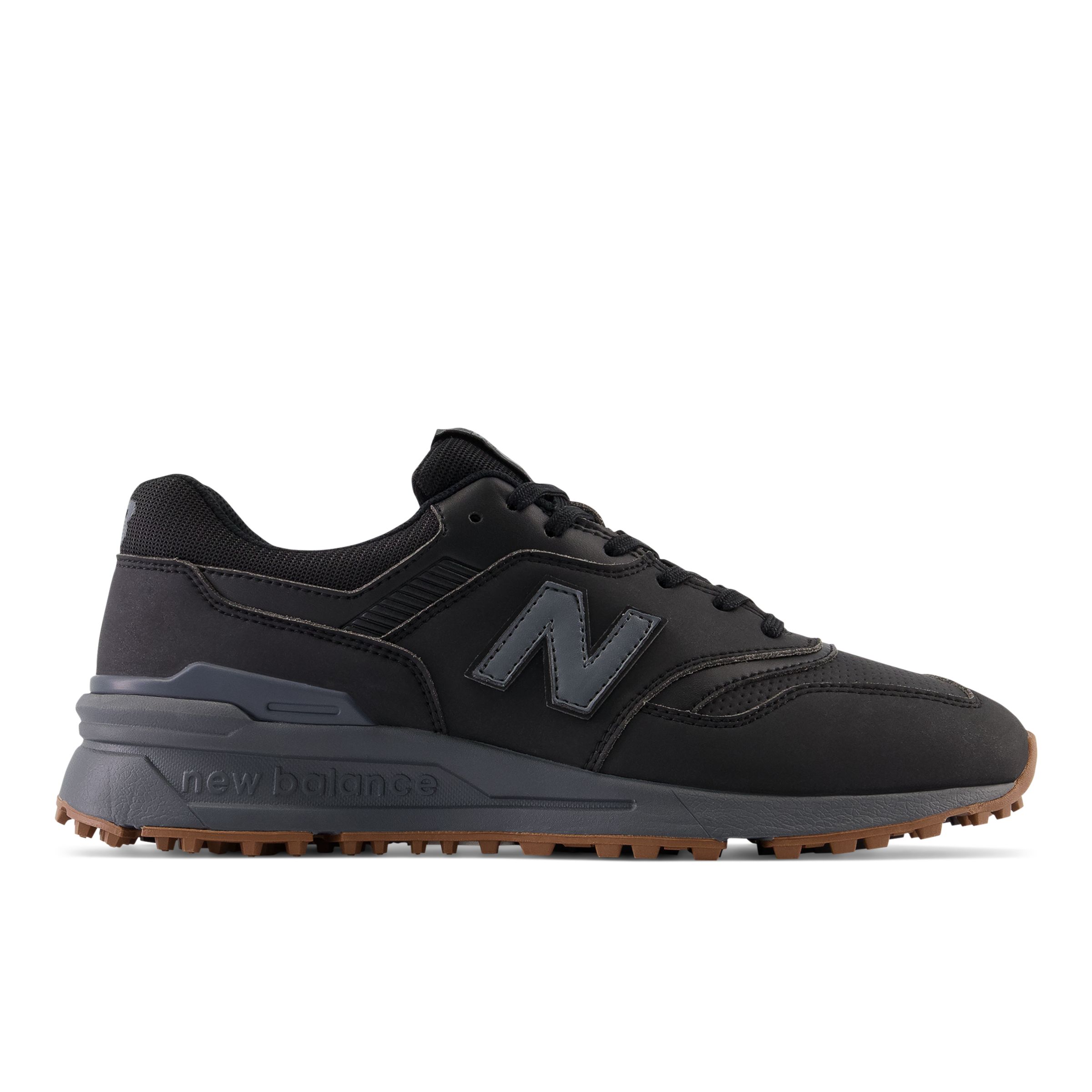 

New Balance Men's 997 SL Golf Shoes Black/Grey - Black/Grey