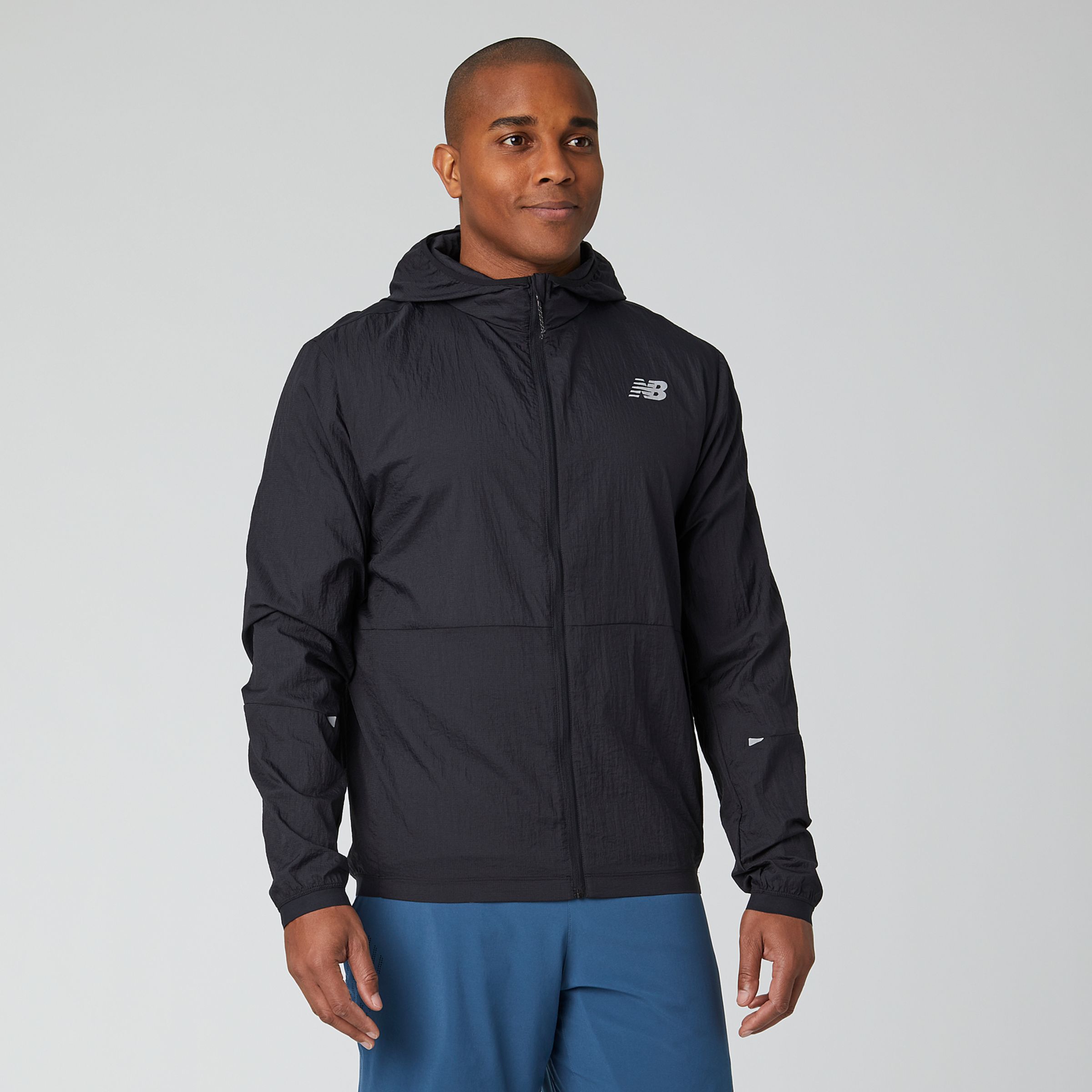 new balance reflective running jacket