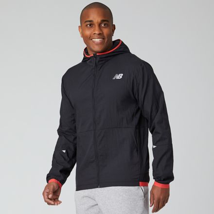 printed impact run light pack jacket