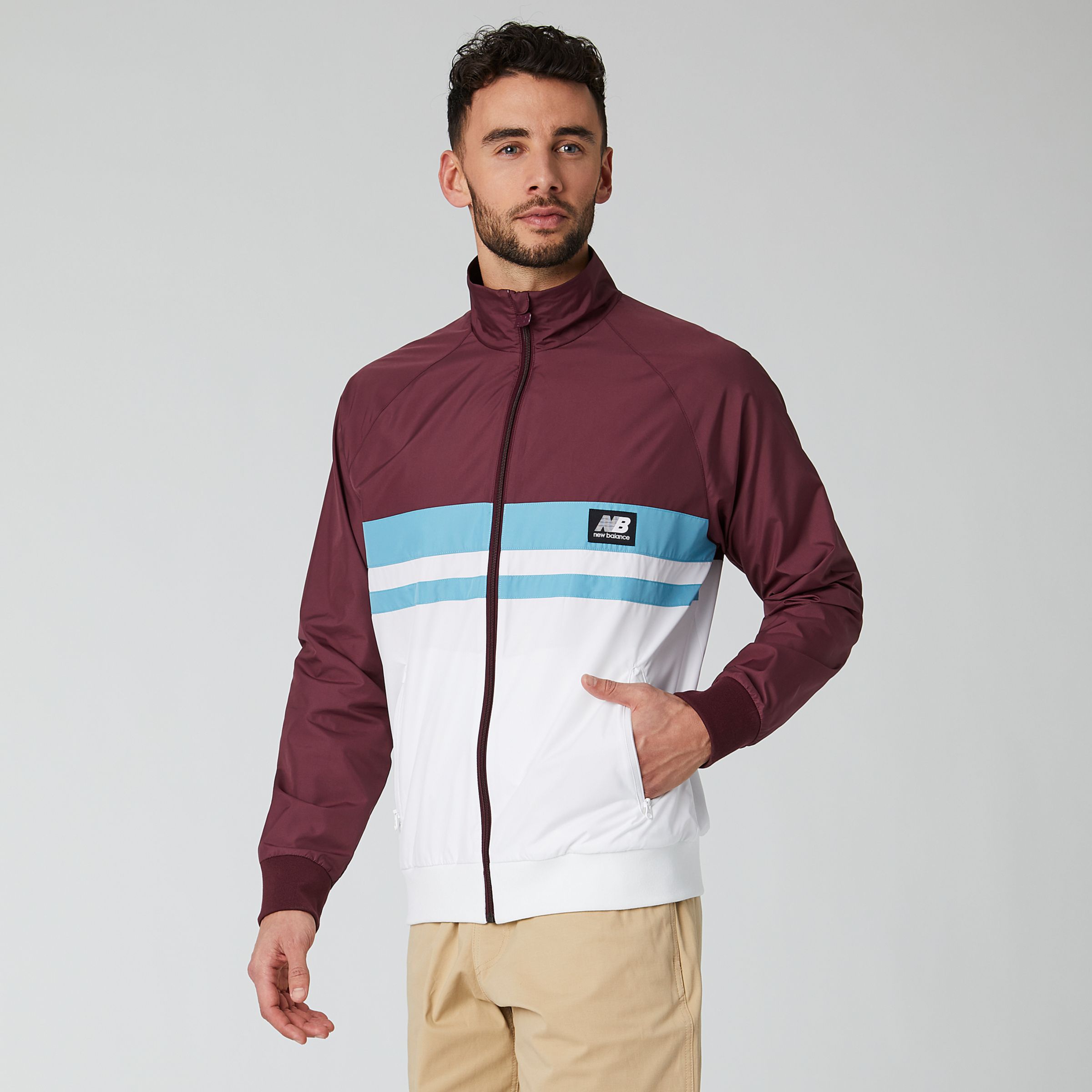 new balance running jacket reflective