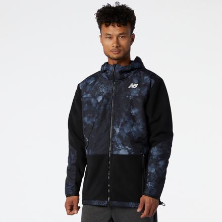 New balance men's fleece jacket best sale