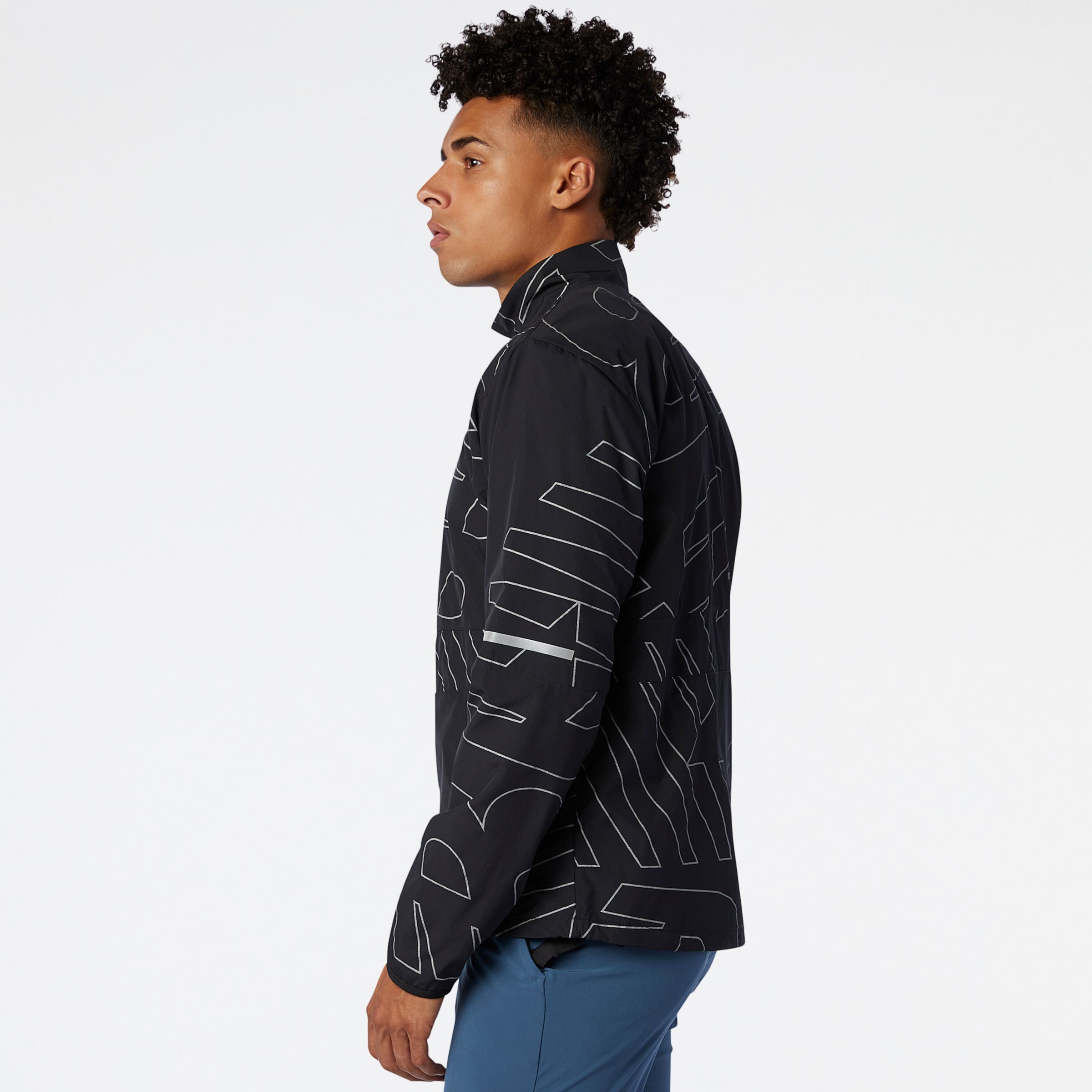 new balance reflective accelerate jacket