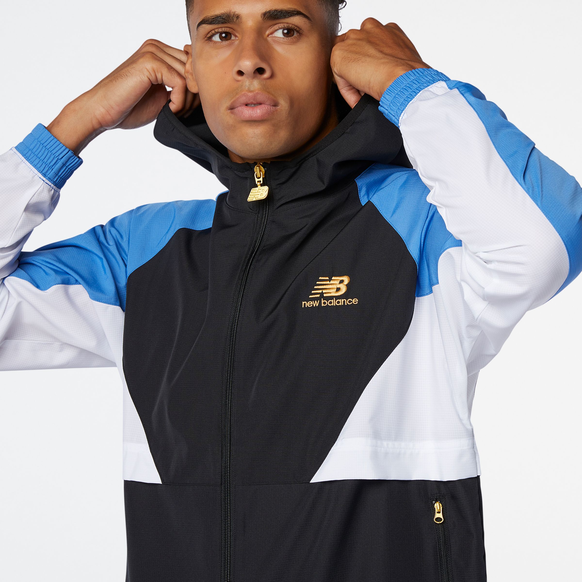 new balance athletics windbreaker