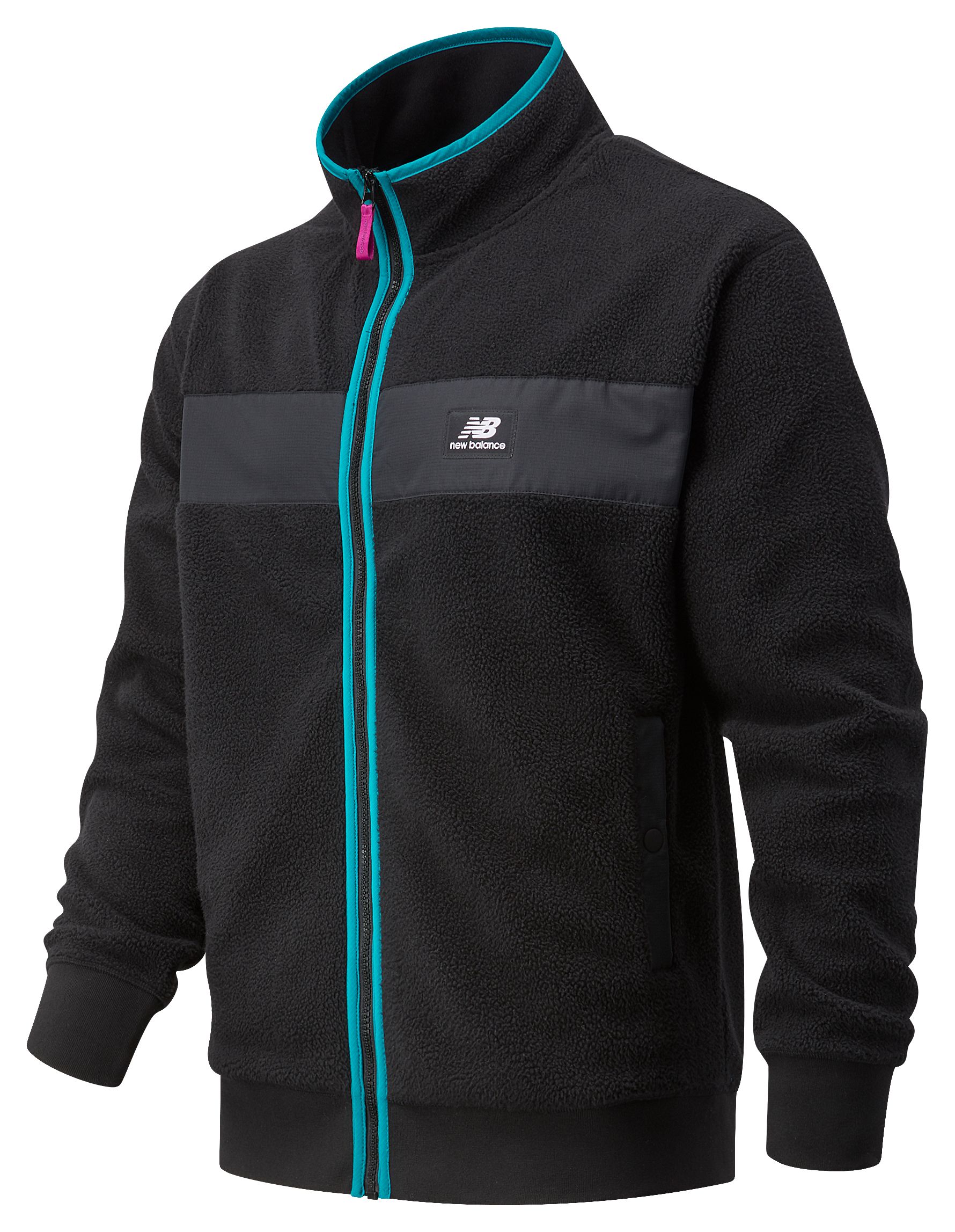 new balance sherpa lined jacket