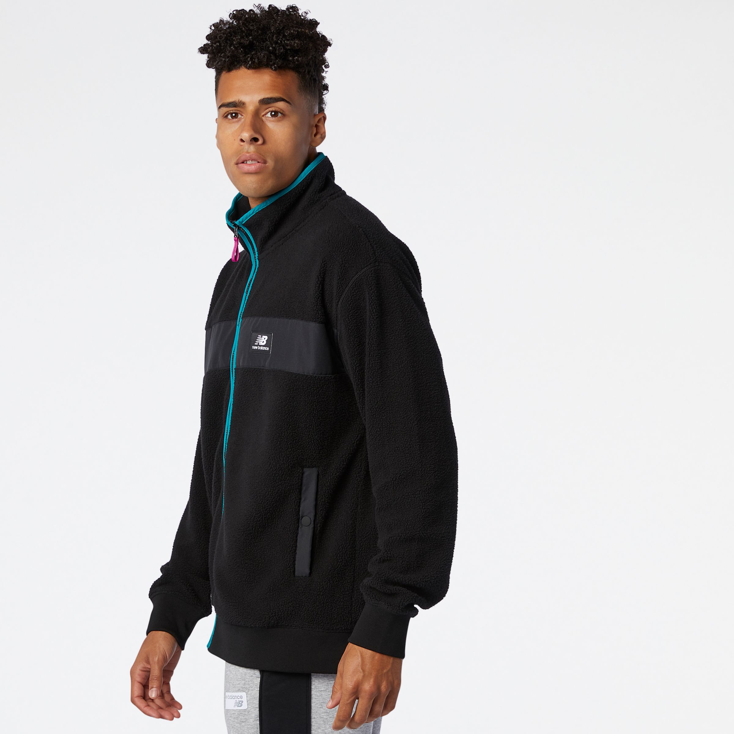 new balance sherpa jacket