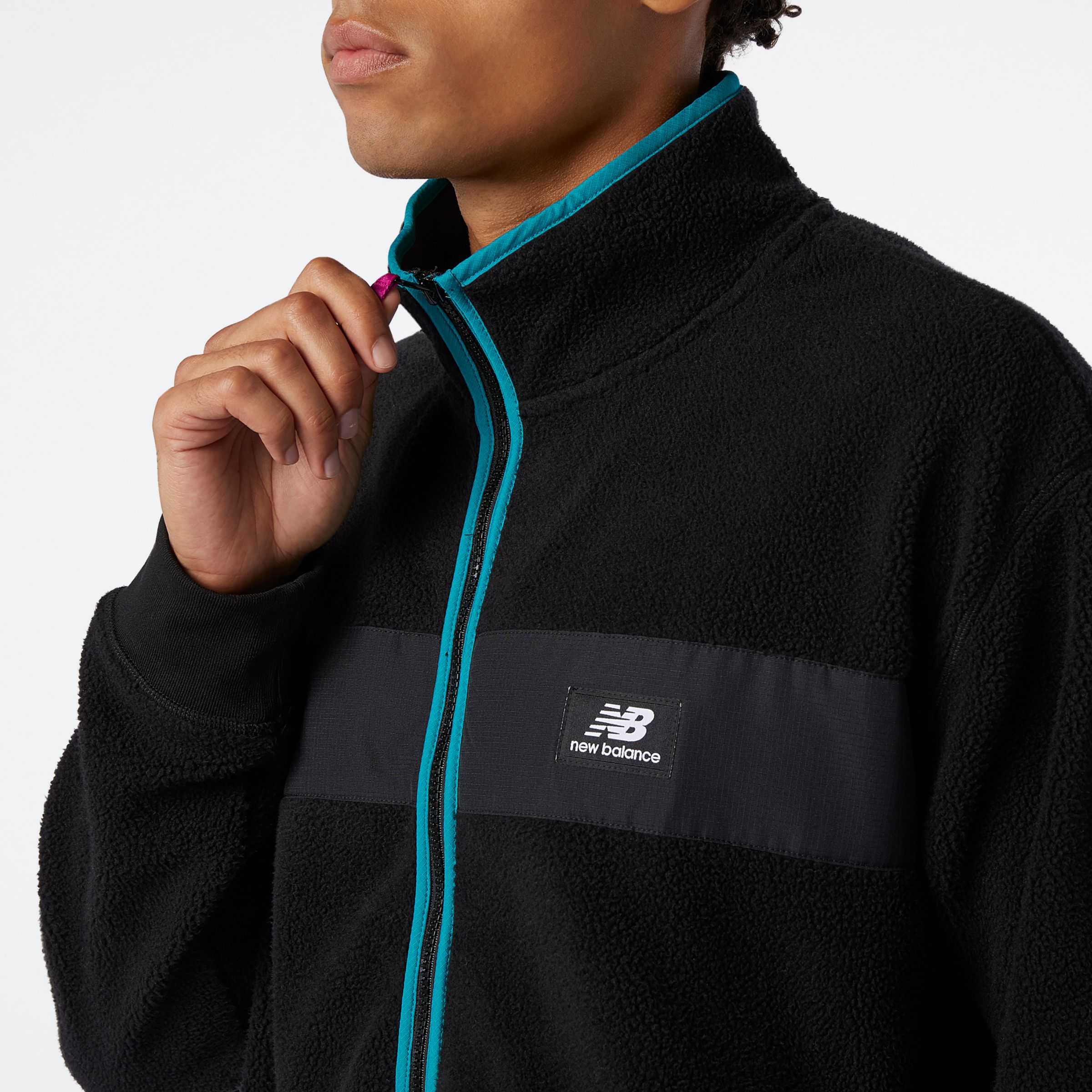 new balance sherpa jacket