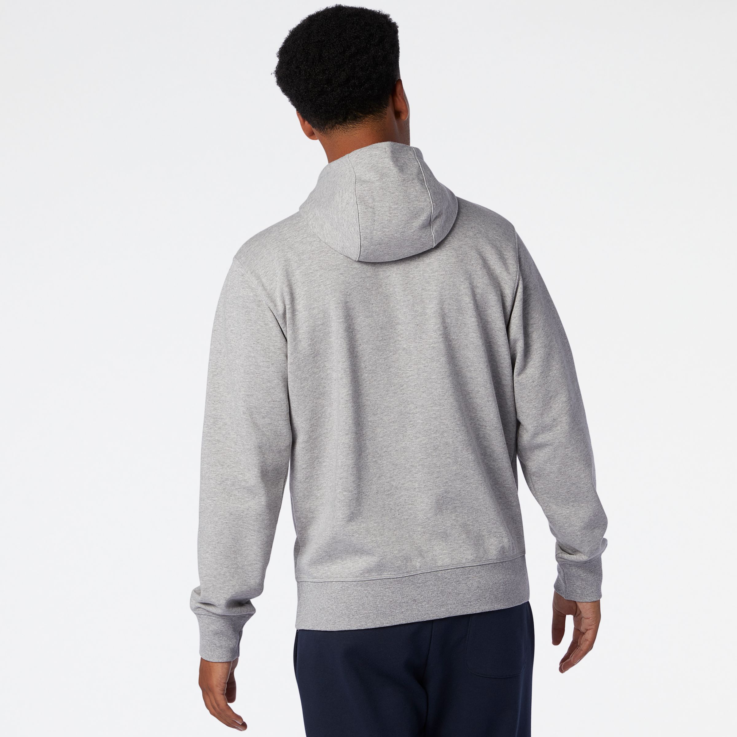 essentials nb logo hoodie