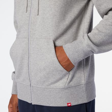 NB Essentials Stacked Full Zip Hoodie