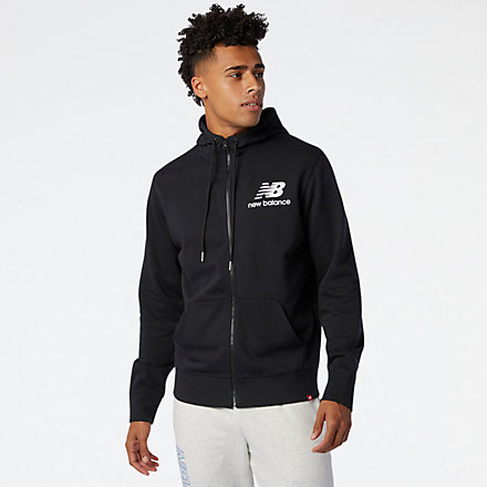 NB Essentials Stacked Full Zip Hoodie - New Balance