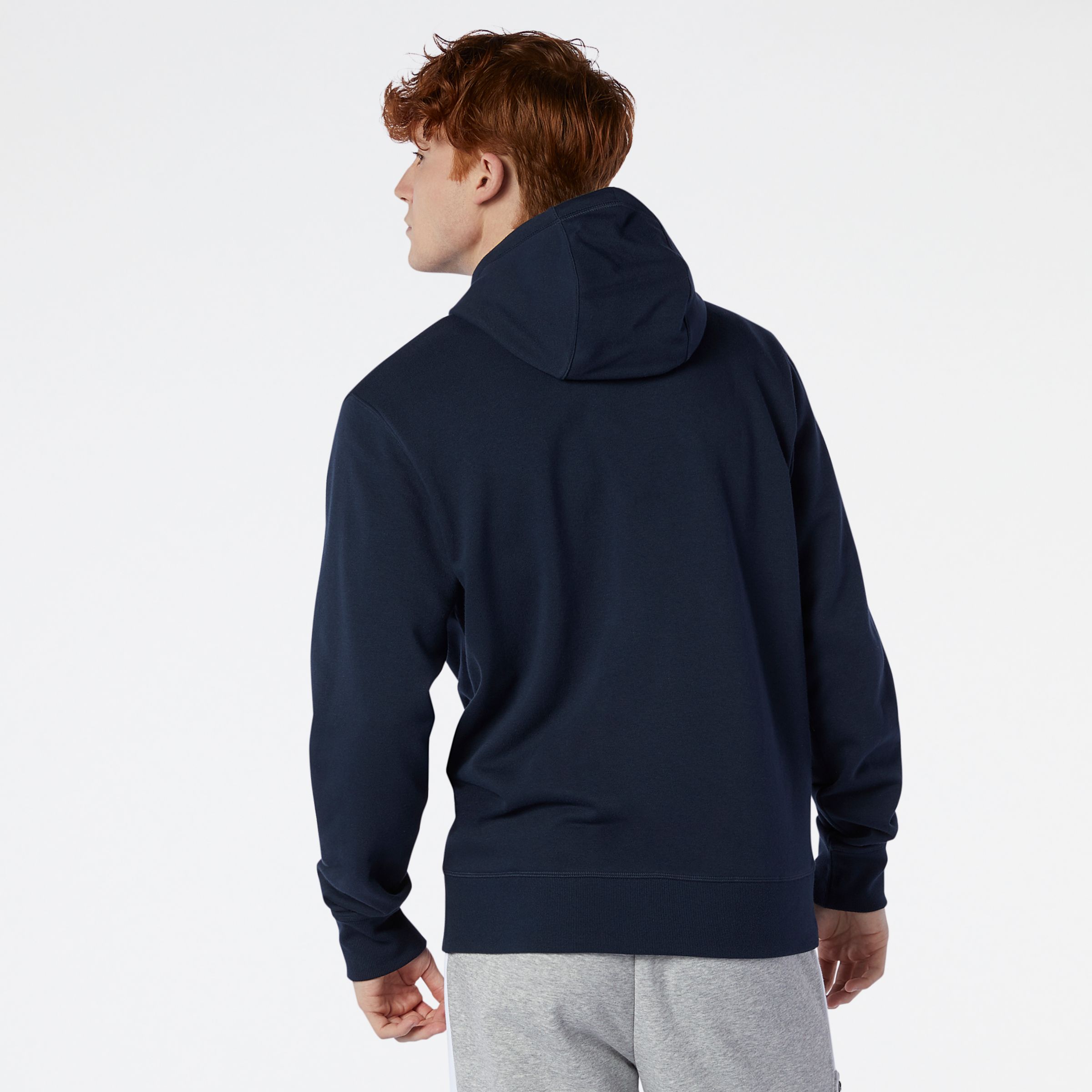 NB Essentials Stacked Full Zip Hoodie