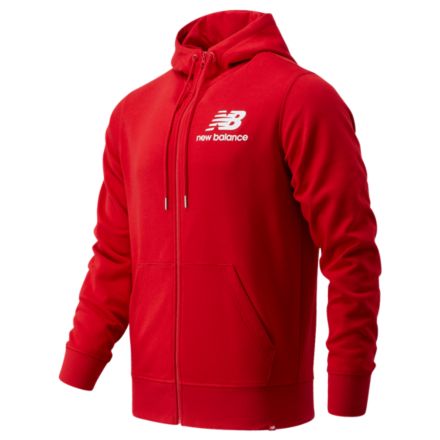 NB NB Essentials Stacked Full Zip Hoodie, MJ03558REP