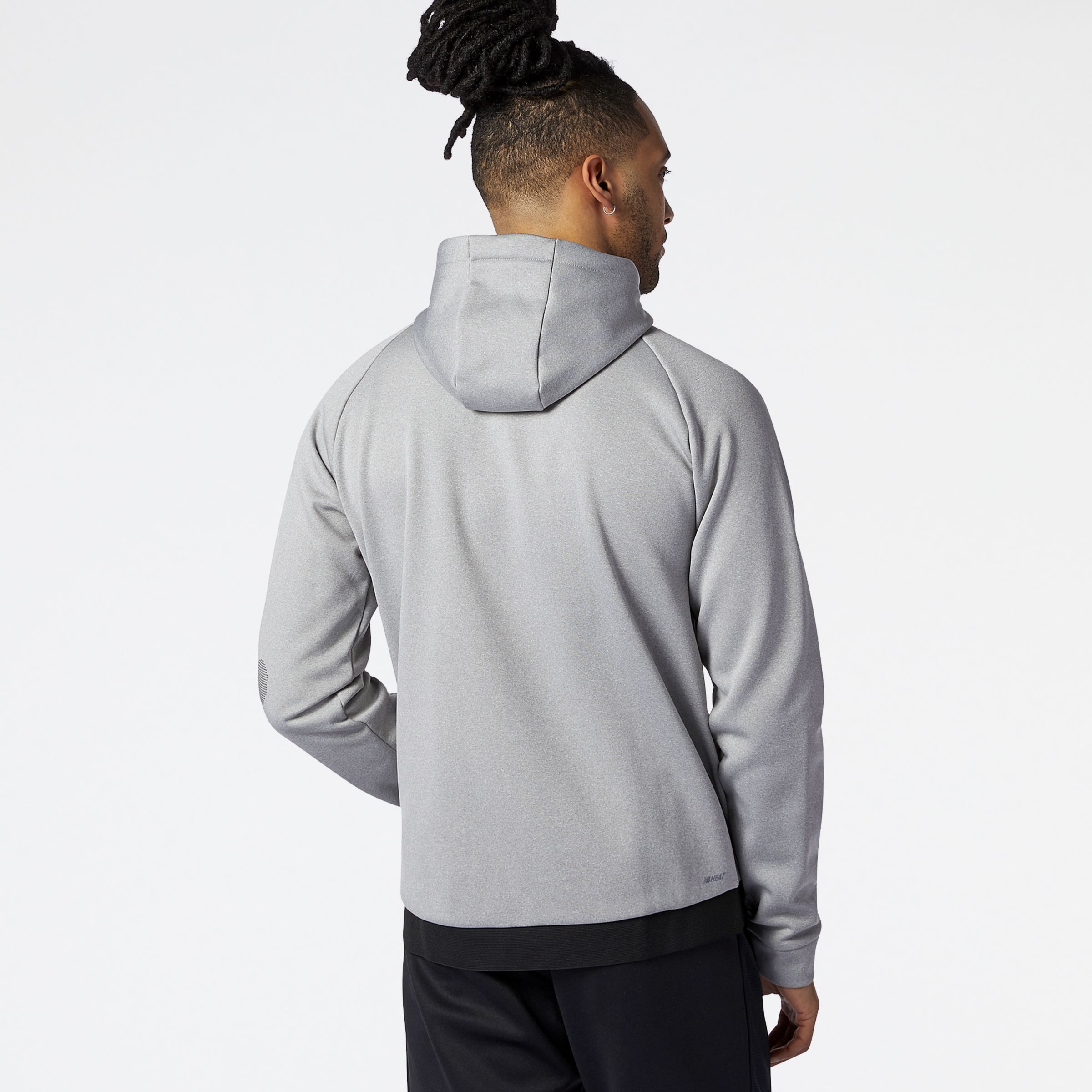 new balance tenacity fleece full zip hoodie