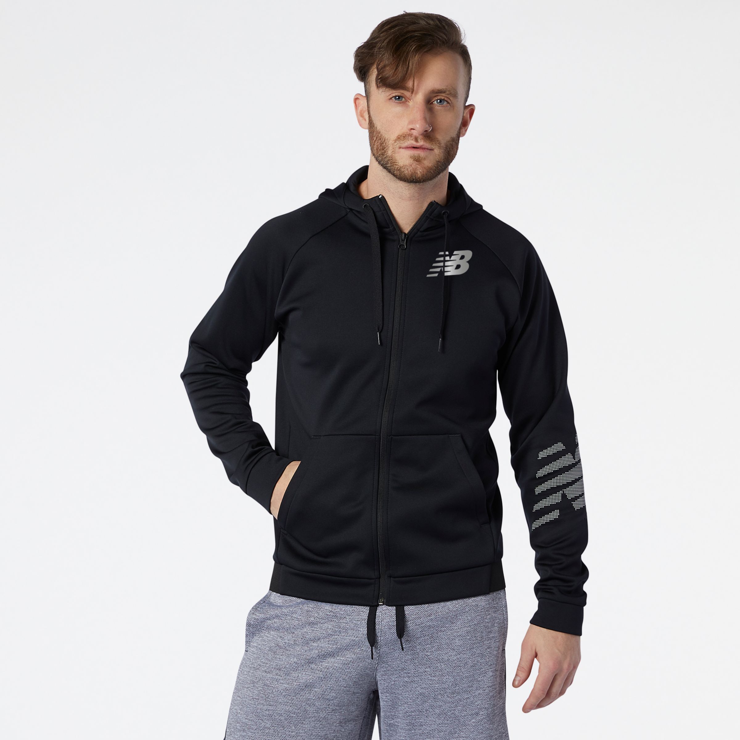 new balance full zip hoodie